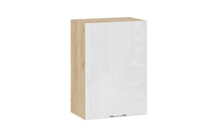 Кухонный гарнитур «Весна» длиной 150 см Дуб Крафт золотой, Белый глянец, Кофе с молоком