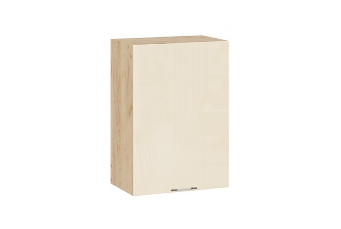 Кухонный гарнитур «Весна» длиной 150 см Дуб Крафт золотой, Ваниль глянец, Кофе с молоком