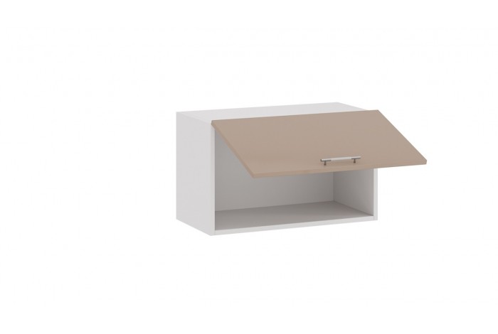 Кухонный гарнитур «Весна» длиной 200 см со шкафом НБ Белый, Кофе с молоком