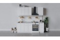 Кухонный гарнитур «Весна» длиной 160 см Белый, Белый глянец