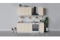 Кухонный гарнитур «Весна» длиной 160 см Белый, Ваниль глянец