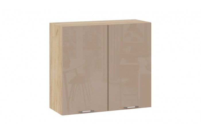 Кухонный гарнитур «Весна» длиной 180 см Дуб Крафт золотой, Кофе с молоком