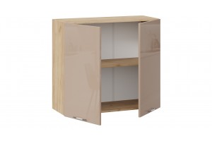 Кухонный гарнитур Весна длиной 180 см Дуб Крафт золотой, Кофе с молоком