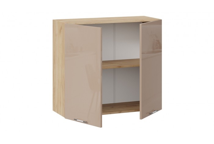 Кухонный гарнитур «Весна» длиной 180 см Дуб Крафт золотой, Кофе с молоком