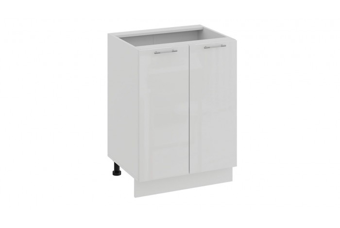 Кухонный гарнитур «Весна» длиной 220 (160) см Белый, Белый  глянец