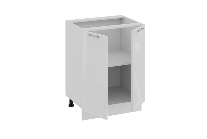 Кухонный гарнитур «Весна» длиной 220 (160) см Белый, Белый  глянец