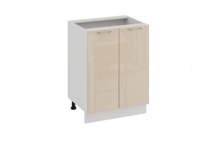 Кухонный гарнитур Весна длиной 120 см Белый, Ваниль глянец