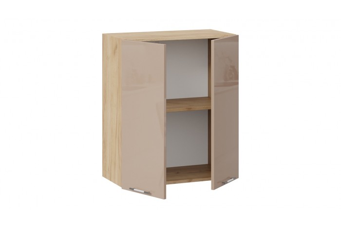 Кухонный гарнитур «Весна» длиной 220 (160) см Дуб Крафт золотой, Кофе с молоком