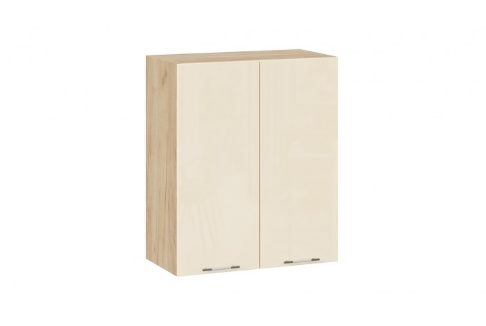 Кухонный гарнитур «Весна» длиной 220 (160) см Дуб Крафт золотой, Ваниль глянец