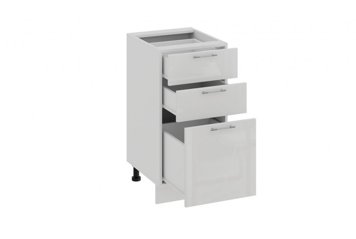 Кухонный гарнитур «Весна» №2 Белый, Белый глянец