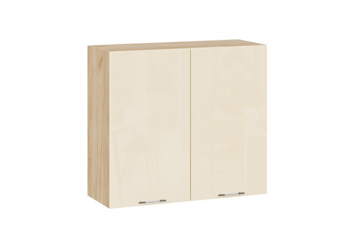 Кухонный гарнитур «Весна» №3 Дуб Крафт золотой, Ваниль глянец, Кофе с молоком