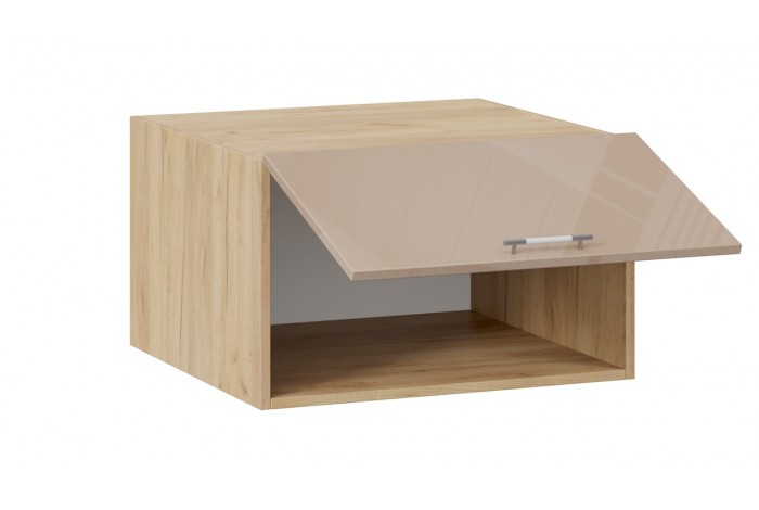 Кухонный гарнитур «Весна» №6 300 см Дуб Крафт золотой, Белый глянец, Кофе с молоком