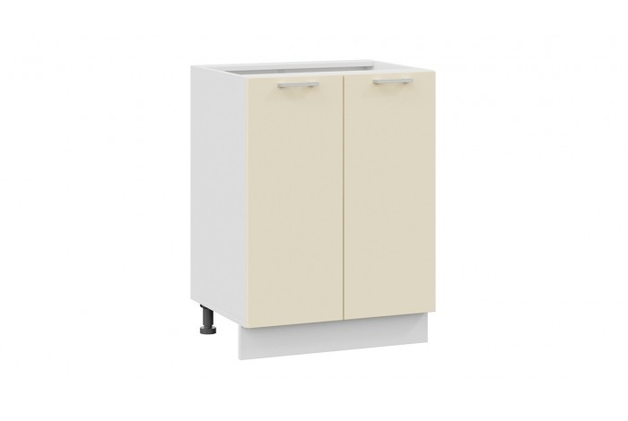 Кухонный гарнитур «Габриэлла» длиной 220 (160) см Белый, Крем