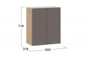 Кухонный гарнитур Габриэлла длиной 120 см Дуб Крафт золотой, Муссон