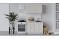 Кухонный гарнитур «Габриэлла» длиной 120 см Белый, Крем