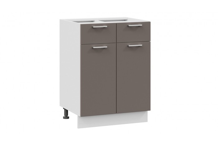 Кухонный гарнитур «Габриэлла» длиной 220 (160) см Белый, Муссон