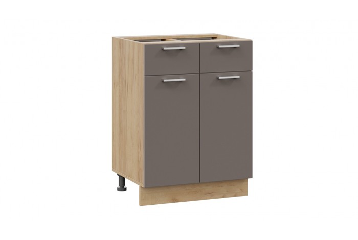 Кухонный гарнитур «Габриэлла» длиной 120 см Дуб Крафт золотой, Муссон