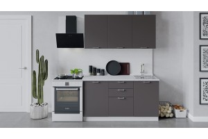 Кухонный гарнитур Габриэлла длиной 150 см Белый, Муссон