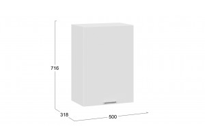 Кухонный гарнитур Габриэлла длиной 150 см Белый, Сноу