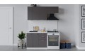 Кухонный гарнитур «Габриэлла» длиной 160 (100) см Белый, Муссон