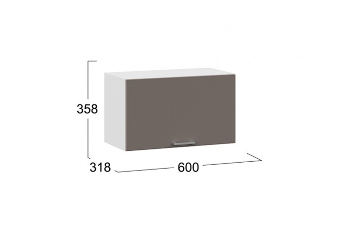 Кухонный гарнитур «Габриэлла» длиной 220 (160) см Белый, Муссон