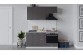 Кухонный гарнитур «Габриэлла» длиной 160 см со шкафом НБ Белый, Муссон