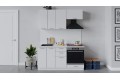 Кухонный гарнитур «Габриэлла» длиной 160 см со шкафом НБ Белый, Сноу