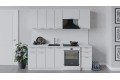 Кухонный гарнитур «Габриэлла» длиной 220 (160) см Белый, Сноу