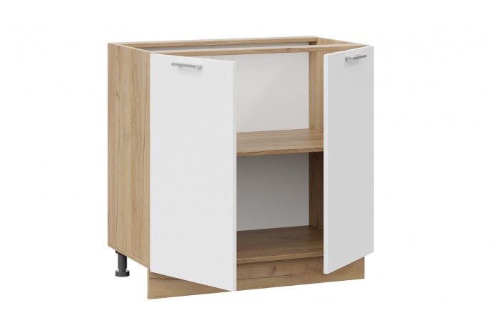 Кухонный гарнитур «Габриэлла» №1 290 см Дуб Крафт золотой, Сноу