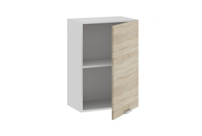 Кухонный гарнитур «Гранита» длиной 150 см Белый, Дуб Сонома, Бетон графит