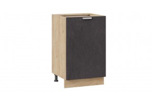 Кухонный гарнитур Гранита длиной 150 см Дуб Крафт золотой, Бетон графит