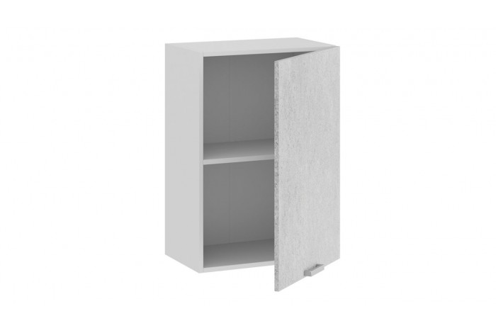 Кухонный гарнитур «Гранита» №1 Белый, Бетон снежный, Бетон графит