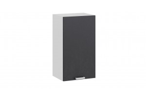 Кухонный гарнитур Гранита длиной 160 см Белый, Бетон графит