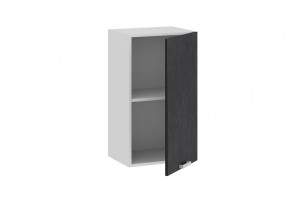 Кухонный гарнитур Гранита длиной 160 см Белый, Бетон графит