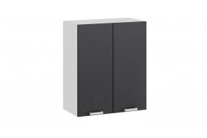 Кухонный гарнитур Гранита длиной 120 см Белый, Бетон графит