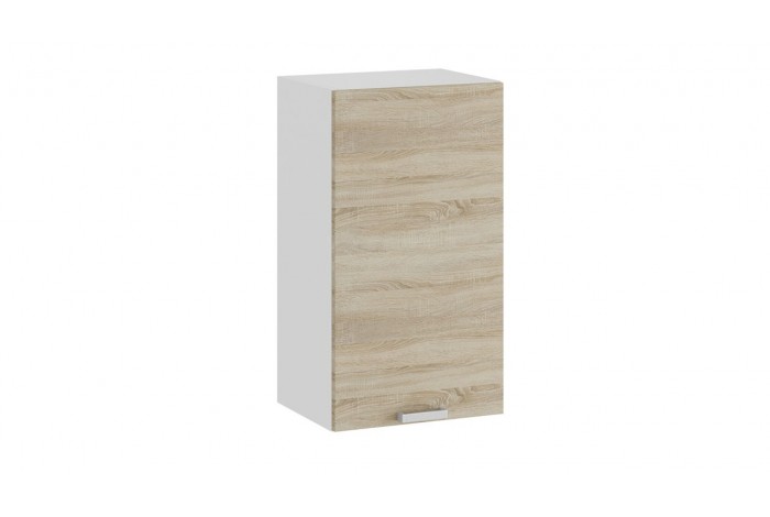 Кухонный гарнитур «Гранита» длиной 100 см Белый, Дуб Сонома