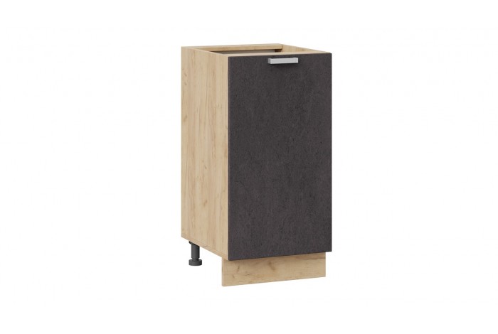 Кухонный гарнитур «Гранита» №4 Дуб Крафт золотой, Бетон снежный, Бетон графит