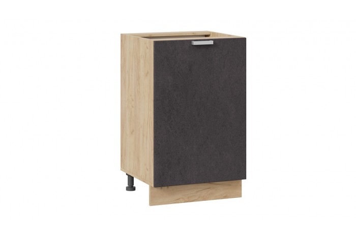 Кухонный гарнитур «Гранита» №4 Дуб Крафт золотой, Бетон снежный, Бетон графит