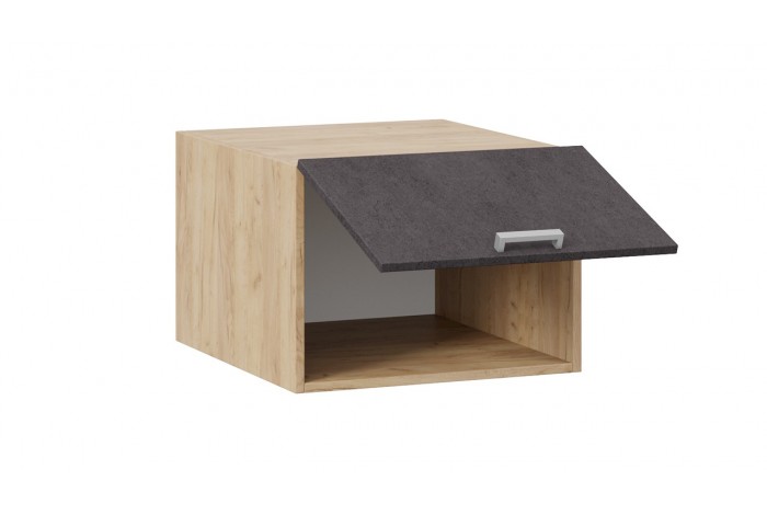 Кухонный гарнитур «Гранита» №4 Дуб Крафт золотой, Бетон снежный, Бетон графит