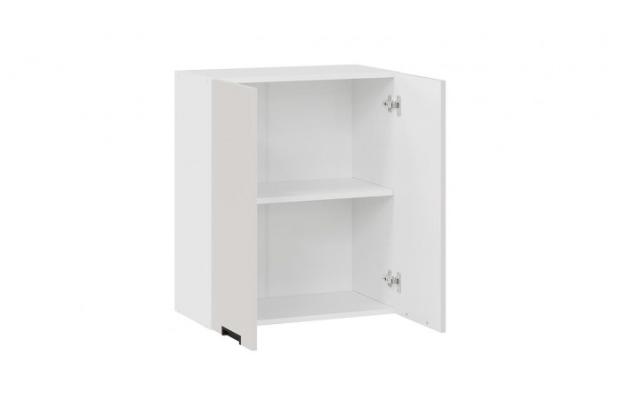 Кухонный гарнитур «Гренада» 100 см Белый, Холст латте, Холст мокко