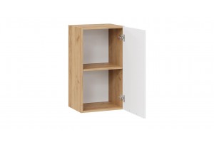 Кухонный гарнитур Гренада 100 см Дуб Крафт золотой, Холст Белый