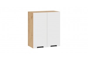 Кухонный гарнитур Гренада 100 см Дуб Крафт золотой, Холст Белый