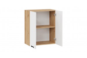 Кухонный гарнитур Гренада 100 см Дуб Крафт золотой, Холст Белый