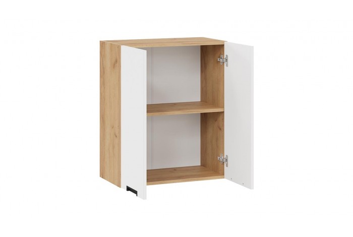 Кухонный гарнитур «Гренада» 100 см Дуб Крафт золотой, Холст Белый