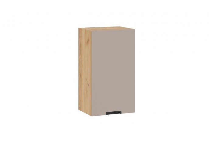 Кухонный гарнитур «Гренада» 100 см Дуб Крафт золотой, Холст латте