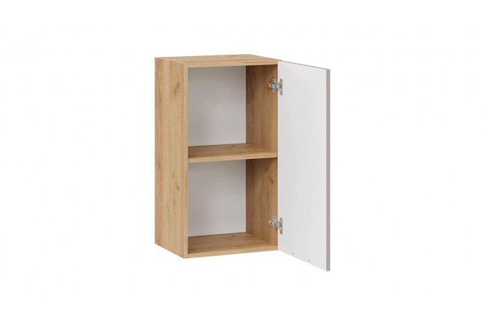 Кухонный гарнитур «Гренада» 100 см Дуб Крафт золотой, Холст латте