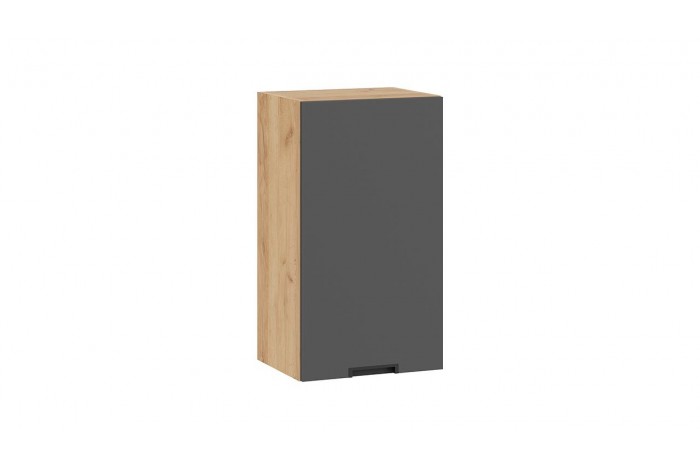 Кухонный гарнитур «Гренада» 100 см Дуб Крафт золотой, Холст Вулкан