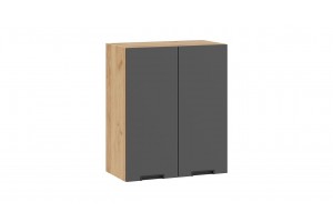 Кухонный гарнитур Гренада 100 см Дуб Крафт золотой, Холст Вулкан