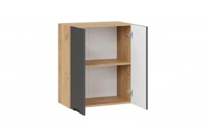 Кухонный гарнитур Гренада 100 см Дуб Крафт золотой, Холст Вулкан