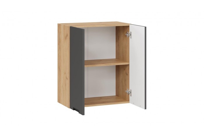 Кухонный гарнитур «Гренада» 100 см Дуб Крафт золотой, Холст Вулкан